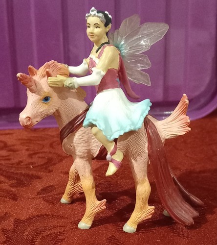 Schleich fohlen 70494 mit elfe - schleich,