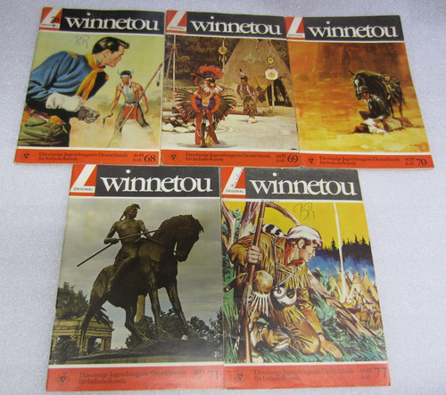 Winnetou comic jugendmagazin - winnetou,