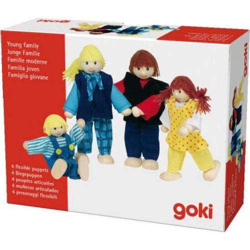 Goki biegepuppen junge familie - biegepuppen,
