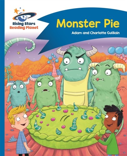 Reading planet monster pie - monster,