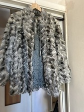 kaninchenfell weiß und grau