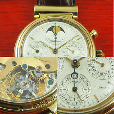 IWC Da Vinci TOURBILLON - Limited 200 Pieces  Ref.3752 18ct GOLD EWIGER KALENDER