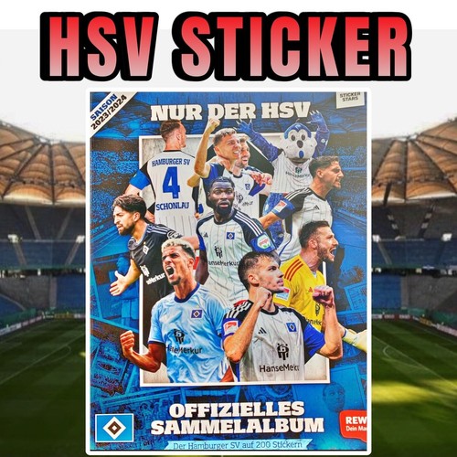 Hsv sticker rewe alle - rewe,