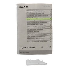 Bedienungsanleitung Sony Cyber Shot digitale Gebrauchsanleitung DSC-W570 /  W580