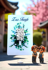 Geschenkkarte "Zur Taufe"