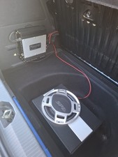 Subwoofer +Verstärker  Siehe Bilder