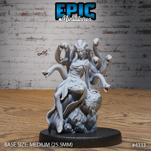 Medusa bipedal sitting - bipedal,