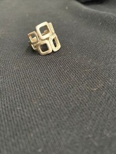 Ring modern in 925er Sterlingsilber, Innenmass 1,8 cm