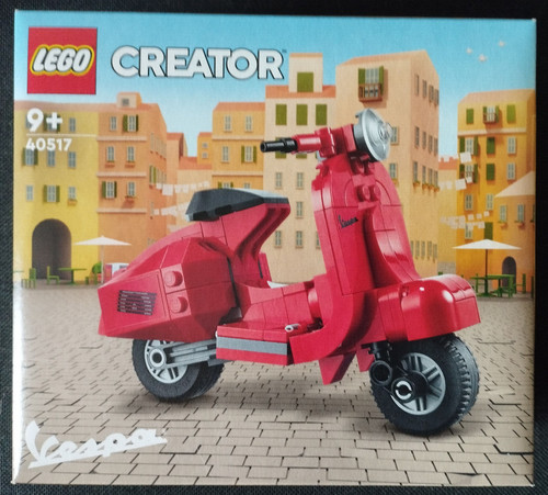 Lego creator 40517 vespa rot - rot,
