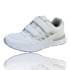 Weiße Herren Klettschuhe