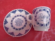 schöne, alte Sammeltasse__Hutschenreuther__Pharisaer_mit Rezept__!