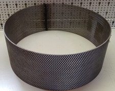 Rundsieb Hammermühle 380mm x 140 mm Bohrung 3 mm