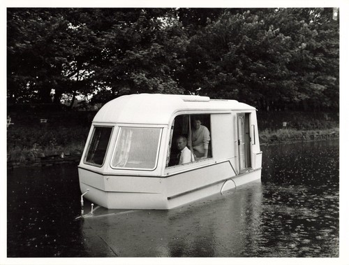 Gull amphibious caravan - gull, cabin