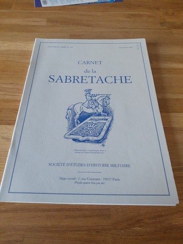Carnet sabretache - de, la