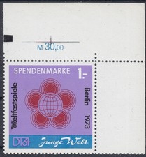 DDR Spendenmarke 2 als