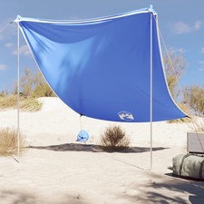 Strand Schattenzelt Sonnensegel Sonnenschutz Strandmuschel mit Sandsäcken Farbe