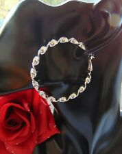 925 Silber XXL Creolen ca50 mm