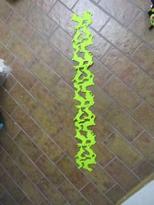 Dekoband Filzband Hasen in grün 86 cm