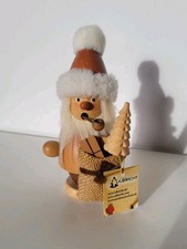 Christian Ulbricht Räuchermann Weihnachtsmann natur 15 cm (unbenutzt)