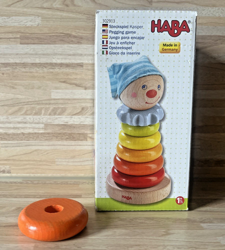 Haba 302913 steckspiel kasper - steckspiel,
