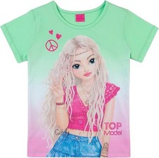 TOPModel Mädchen T-Shirt mit Candy 75002 grün  Größe 164