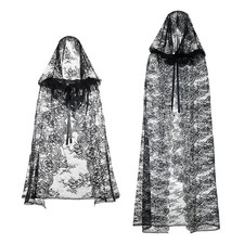 Gothic-Spitzenumhang mit