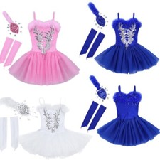 DE Mädchen Ballettkleid