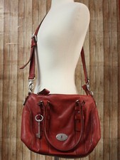 Fossil Maddox Embossed Leather