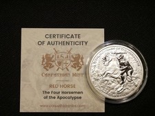 1oz 999,9 Silber FOUR HORSEMEN