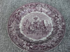 Wedgewood Ferrara Vintage lila Kuchenteller