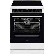 AEG – CCB6446BBW - Standherd mit Glaskeramik-Kochfeld - 60cm breit