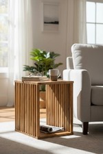 Teakholz-Beistelltisch -