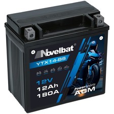 Stützbatterie AGM 12V 12Ah Novelbat AUX Batterie ersetzt Mercedes A2115410001