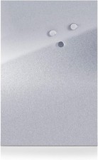 Zeller Magnettafel - Edelstahl, 40 x 60cm 11120 - B-Ware