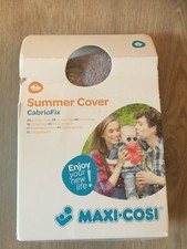  Orig. Sommerbezug Schonbezug Frottee für Maxi-cosi Cabriofix NEU cool grey