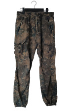 CARHARTT WIP Cargo Joggers Herren Gr. XS / S Camouflage Hose Pants oliv Taschen