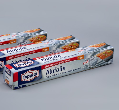 Toppits alufolie extra - toppits, stark