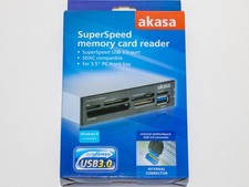Akasa AK-ICR-14 USB 3.0 SuperSpeed Speicherkartenleser OVP