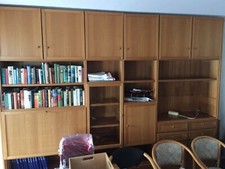 Musterring Schrankwand Wohnzimmerschrank H253cm B303cm Holz 4tlg