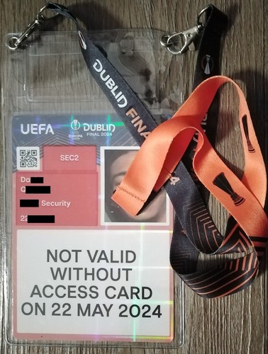 Ticket security uefa europa - ticket,
