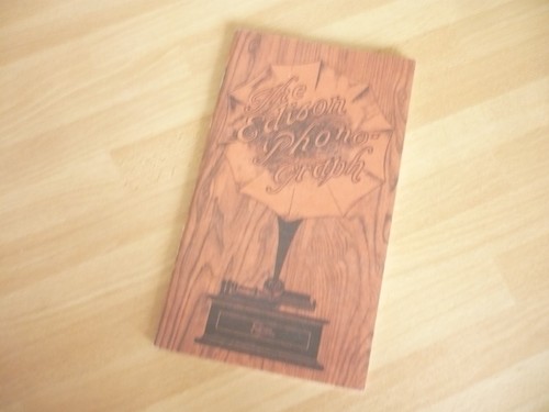 Katalog phonographen edison - katalog,