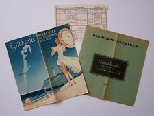 Orig. Reise-Prospekt v. 1939 Ostseebad Insel Hiddensee, Unterkunft u. Fahrplan
