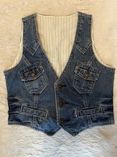 Jeansweste Damen Gr.38 Ungetragen Top Zustand Blau