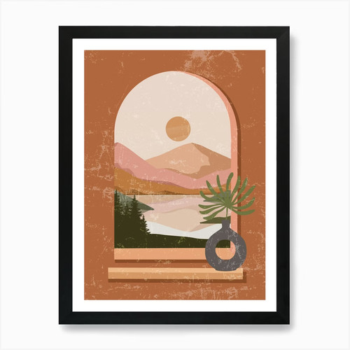 Landschaft fenster - im,