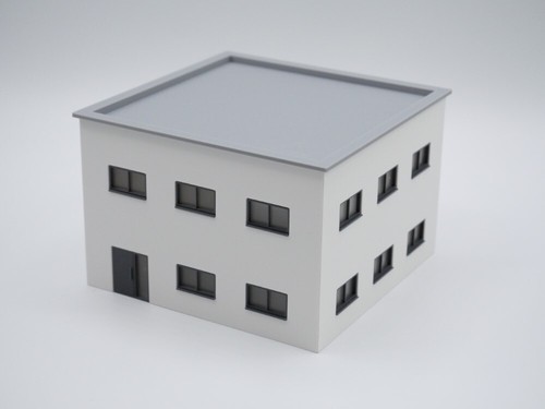 Bürogebäude maßstab 1 87 - maßstab, 1:87