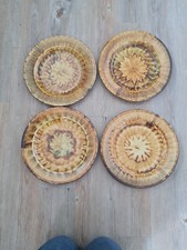 4 x Porthmadog Porthmadoc Welsh Studio Kunst Keramik Kuchen Dekorative Teller 12"