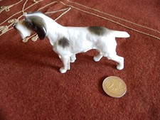 Hund Hunde Figur Porzellan Manufaktur Gebr. Metzler u. Ortloff Ilmenau Thüringen