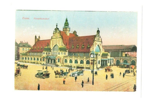 Postkarte essen hauptbahnhof - postkarte, essen-hauptbahnhof