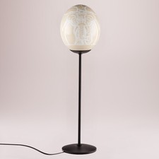 Tischlampe Straußenei