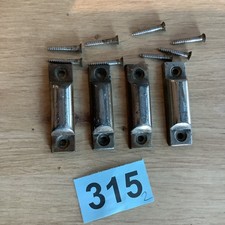  4 x Antike Nähmaschine Jones Tretschrank Metallfüße. Liste 315